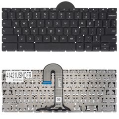 Πληκτρολόγιο - Laptop Keyboard για HP Chromebook 11 G8 EE 11-G8-EE 11A G8 EE 11 G7 EE L82760-001 L90338-001 L90338-001 L82760-041 L90338-041 US Nο Frame Black ( Κωδ.41421USNOFR )