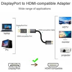 Μετατροπέας DP σε HDMI Θηλ. 4K-thumb-2