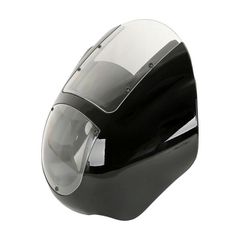Quarter fairing kit, with clear windshield