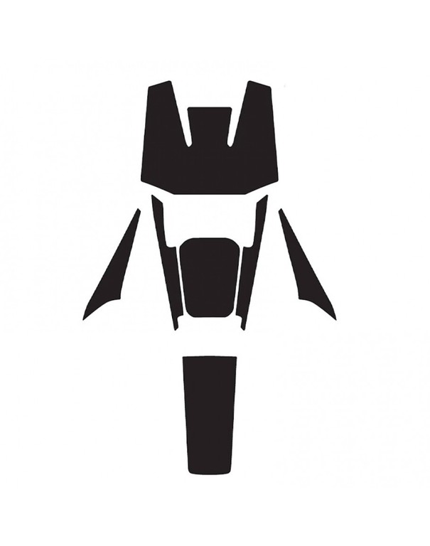 Puig Προστατευτικό Αυτοκόλλητο Ρεζερβουάρ Scooter Scratch Saver Honda ADV 350 2022-2024 Black 21757N