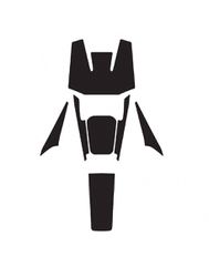 Puig Προστατευτικό Αυτοκόλλητο Ρεζερβουάρ Scooter Scratch Saver Honda ADV 350 2022-2024 Black 21757N