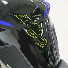 Puig Προστατευτικό Αυτοκόλλητο Ρεζερβουάρ Mugello Black 20597N-thumb-2
