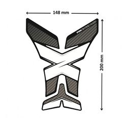 Puig Προστατευτικό Αυτοκόλλητο Ρεζερβουάρ Xtreme Carbon Look 7597C-thumb-2