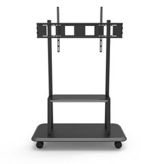 Techly ICA-TR31 τροχήλατη βάση δαπέδου με ράφι για τηλεόραση LCD / LED / Plasma 55-120