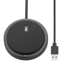 Techly ICC SH-22 Πανκατευθυντικό μικρόφωνο διάσκεψης 360° USB με κουμπί σίγασης