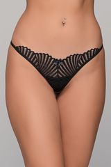 Δαντελένιο Micro G-string Μαύρο