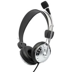 Techly ICC-SH-517TY Στερεοφωνικά ακουστικά με μικρόφωνο και έλεγχο έντασης