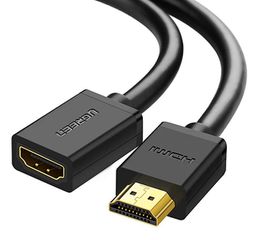 Καλώδιο HDMI προεκτασης Αρσεν σε Θηλυκό, υποστηριζει 4K@60Hz 3D με επιστροφη ηχου και Ethernet ΣΥΜΒΑΤΟ ΜΕ TV Stick, Blu-Ray, Xbox 360, PS3/PS4, Roku, Nintendo Switch (2MTR) nedis