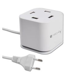 Techly IPW-USB-CUB496 Σταθμός φόρτισης 4 θύρες USB 48W 9,6A