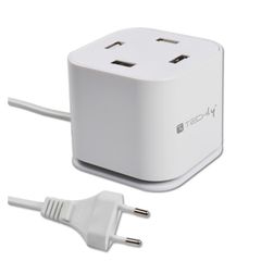 Techly IPW-USB-CUB496 Σταθμός φόρτισης 4 θύρες USB 48W 9,6A