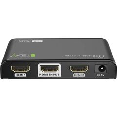 Techly HDMI2-4K2HDR HDMI v2.0 Splitter 4K 2ways HDR