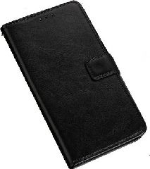 Συνθ.Δερματίνη Θήκη Πορτοφόλι για Ulefone NOTE 17 PRO Μαύρο (OEM)