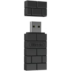 8Bitdo Wireless USB Adapter 2 για PC / Xbox One / Switch / PS5 / Android / iOS σε Μαύρο χρώμα