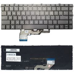 Πληκτρολόγιο Ελληνικό - Greek Laptop Keyboard για HP Envy x360 15-FH0000NV - Product number : 81N81EA N36466-151 GR No Frame Backlight Gray ( Κωδ.40390GRBLGRAY )