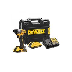 DCF840D2T-QW Παλμικό Kατσαβίδι Μπαταρίας 18V XR (2x2.0Ah) - ΜΕ ΜΠΑΤΑΡΙΑ & ΦΟΡΤΙΣΤΗ - DEWALT (#DCF840D2T-QW)