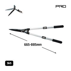 SSF523 Ψαλίδι Κλάδου με Τηλεσκοπική Λαβή 665-885mm - ΧΕΙΡΟΣ - NAKAYAMA PRO (#036180)