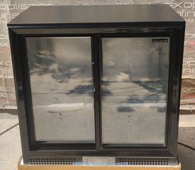 Back Bar Συντήρηση Με 2 Συρόμενες Πόρτες 190Lt 90x52,6x87Cm Tefcold - Καινούργιο.