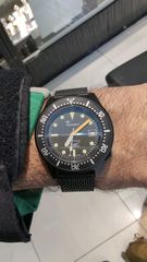 Squale 1521 PVD Black mesh
