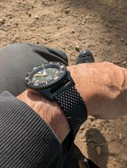 Squale 1521 PVD Black mesh-thumb-1