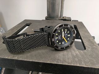 Squale 1521 PVD Black mesh-thumb-3