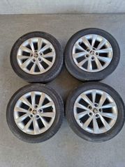 Μεταχειρισμένες ζάντες αλουμινίου Skoda 6.5Jx16" 5x112 ET46