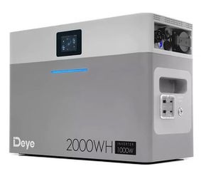 DEYE BALCONY SYSTEM 2KWh BATTERY + 1000w INVERTER