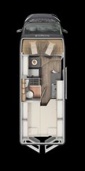 Sunlight 2024 Cliff 640 RT 160hp Solar/Bikes/Pop top roof-thumb-12