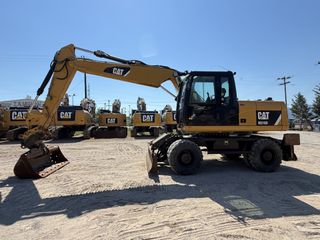 Εκσκαφέας Με Λάστιχα CAT 2012 M316 D