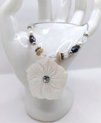 ΜΕΝΤΑΓΙΟΝ ΜΕ ΛΟΥΛΟΥΔΙ ΑΠΟ MOTHER OF PEARL A9526 ΤΙΜΗ