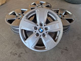 Μεταχειρισμένες ζάντες αλουμινίου BMW γνήσιες 7Jx16" 5x112-thumb-1
