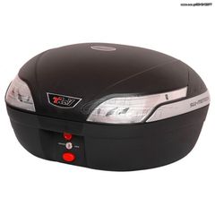 SW-MOTECH T-RAY 48 LT. ΜΑΥΡΗ & ΒΑΣΗ SW-MOTECH ALU-RACK