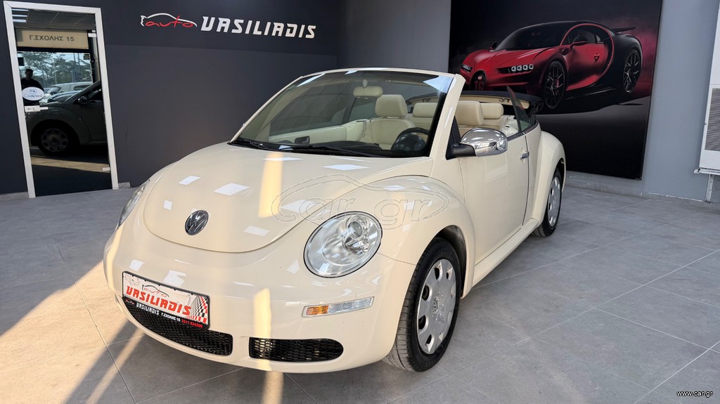 Volkswagen Beetle 2006 1.6CC CABRIOLET ***EΛΛΗΝΙΚΟ***