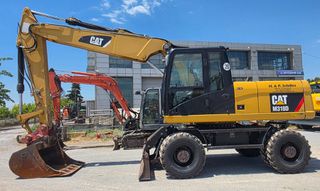 Εκσκαφέας Με Λάστιχα CAT 2011 M318D