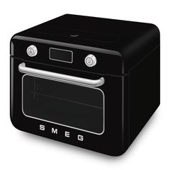 Ηλεκτρικό Φουρνάκι Smeg COF01BLEU Combi Ατμού, Γκριλ και Αέρα Μαύρο
