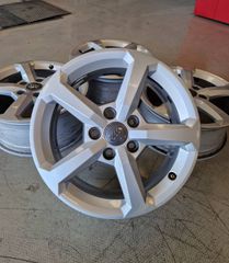 Μεταχειρισμένες ζάντες αλουμινίου 6.5Jx16" 5x112 ET43-thumb-2