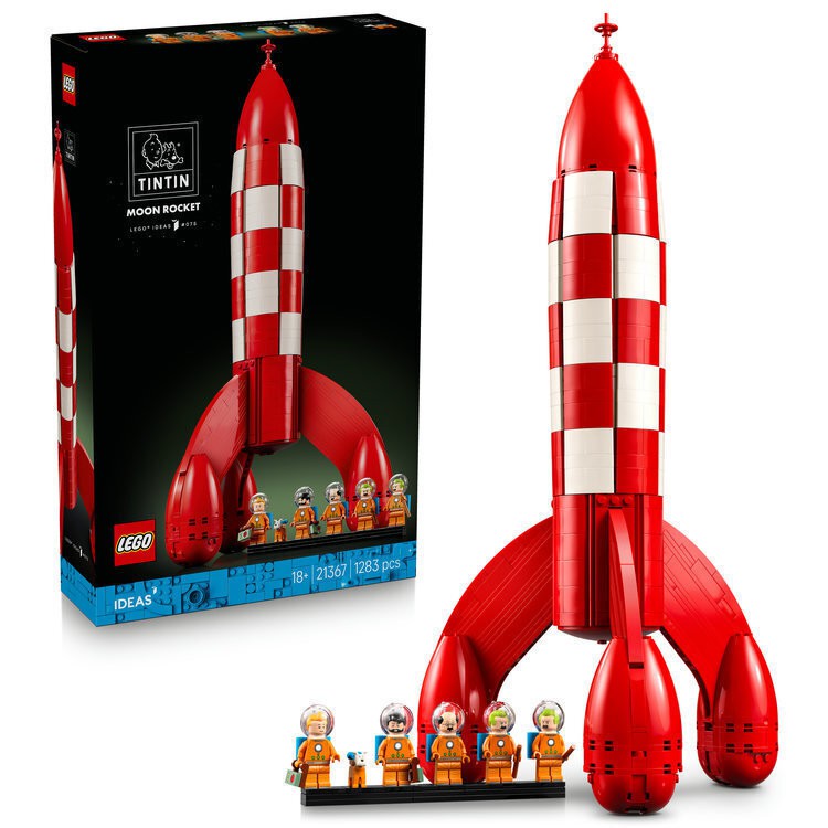LEGO Ideas: Tintin Moon Rocket 21367