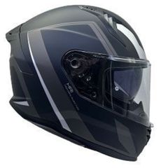 Faseed 910 Matt Black Grey Κράνος Μηχανής Full Face ECE 22.06 1500gr με Sunvisor