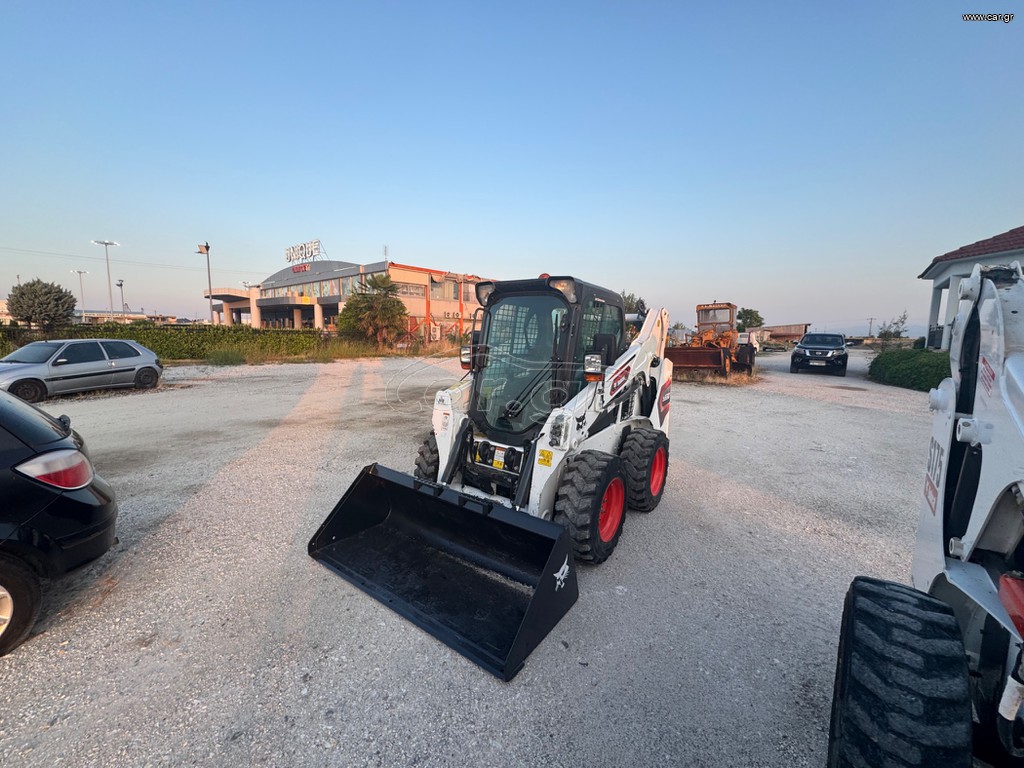 Φορτωτάκι Bobcat 2018 S530 joystick control A/C