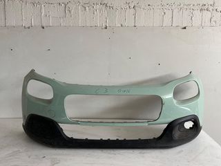 Εμπρός Προφυλακτήρας & Κάτω Σπόιλερ Citroen C3 (2016-2020) Γνήσιος Σετ (9813378877 & 9812061577)