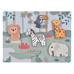 Kinder and Kids - Jungle Puzzle (K50574) / Toys