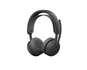 Logitech - Zone Wireless 2 ES – Wireless Noise Cancelling Headset with Adaptive Hybrid ANC, Bluetooth / Electronics