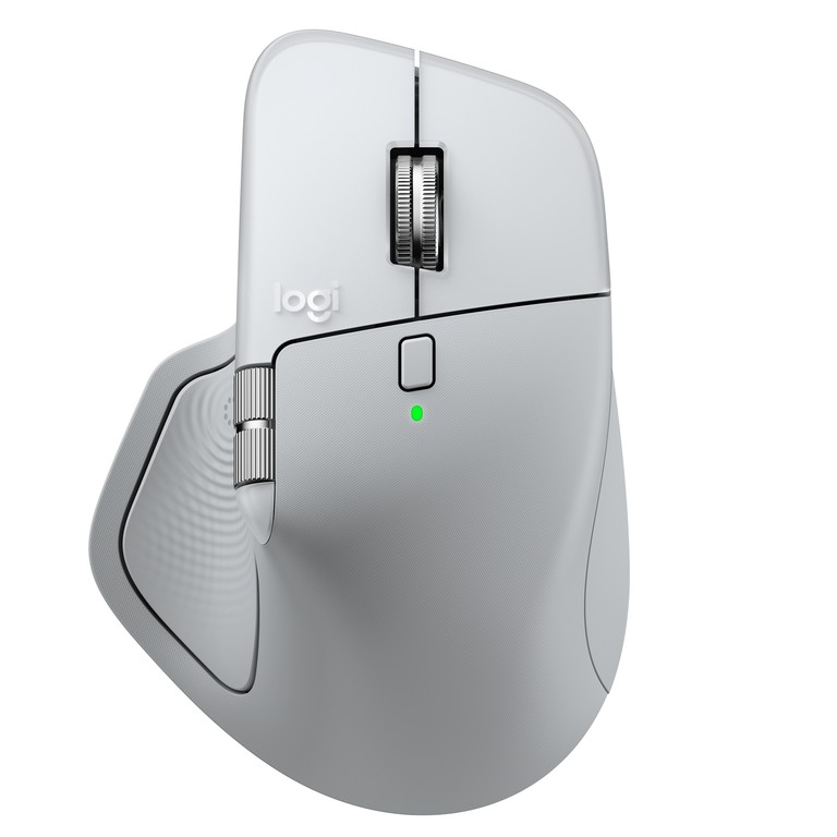 Logitech - MX Master 4 for MAC - Pale Grey / Computers