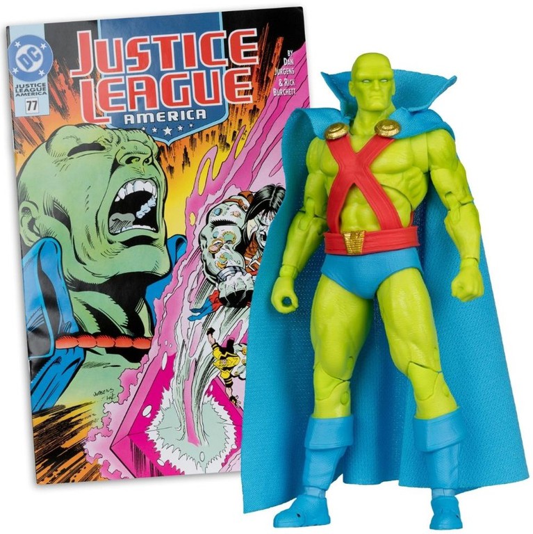 McFarlane - Martian Manhunter (With Comic) (18 CM)