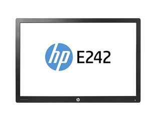 Monitor 24'' HP EliteDisplay E242 - Ανάλυση WUXGA - VGA, HDMI, DisplayPort - Χωρίς βάση