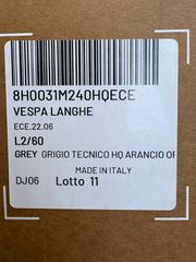 Vespa Helmet grey/orange-thumb-6