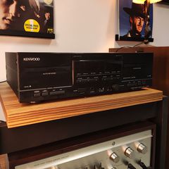 Kenwood KX-8040 Vintage Διπλό Κασετόφωνο Double Cassette Deck Auto Reverse Dolby HX Pro