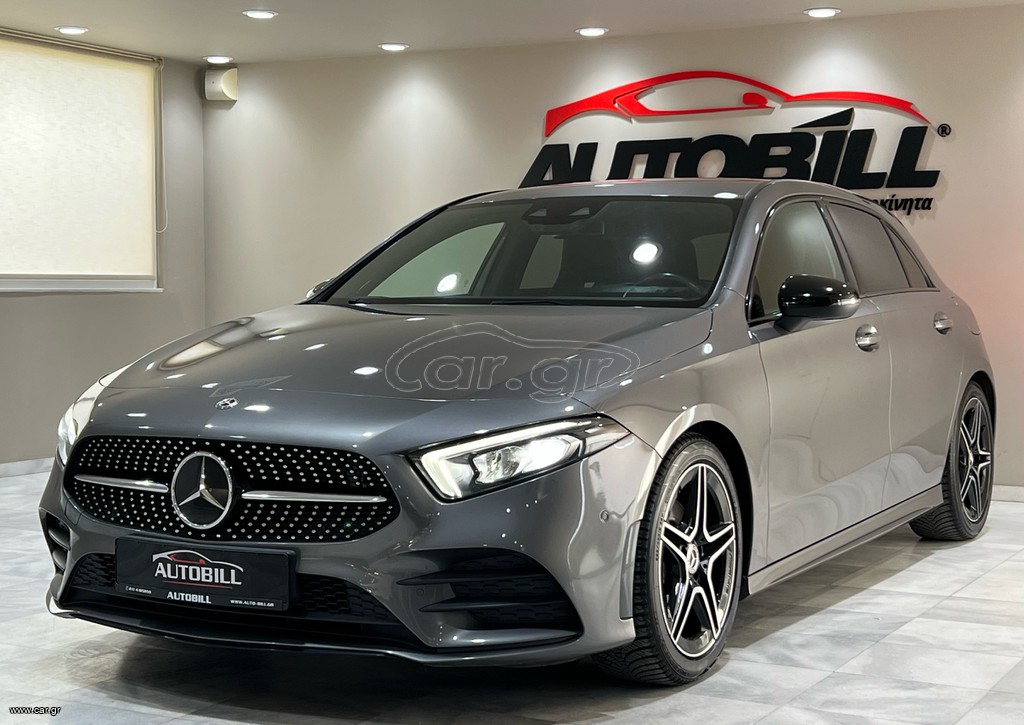 Mercedes-Benz A 180 2019 AMG LINE/ΟΘΟΝΗ/CAMERA/AMBIENT LIGHT/BLIND SPOT/ALCANTARA/EU6