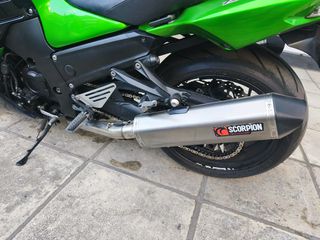 ZZR 1400 GEN 2 ΟΛΟΣΟΜΗ ΜΕ ΤΕΛΙΚΑ SCORPION TITANIUM"-thumb-2
