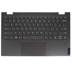 Πληκτρολόγιο - Laptop Keyboard Palmrest για Lenovo Yoga C640-13IML 81UE 81UE000EAU 81UE0013AU 5CB0W43756 5CB0W43751 US Backlight Gray ( Κωδ.41566USPALMBL )