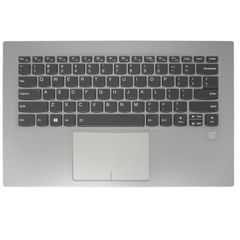 Πληκτρολόγιο - Laptop Keyboard Palmrest για Lenovo IdeaPad Yoga 920-13IKB 80Y7 80Y8 5CB0Q09594 5CB0Q09615 5CB0Q09654 5CB0Q09584 US Backlight Silver ( Κωδ.41567USPALMBL )